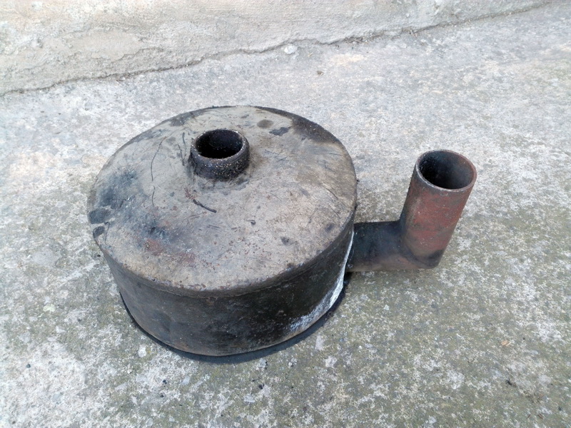 embudo colador 2 piezas maquinaria industrial metal 15-18x40x30 1u